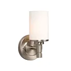 Galaxy Lighting 710651BN 1-Light 100W Brushed Nickel Bath Vanity Light
