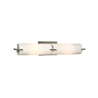 Galaxy Lighting 710692BN 2-Lights 200W Brushed Nickel Bath Vanity Light