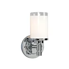 Galaxy Lighting 714291CH 1-Light 100W Chrome Bath Vanity Light