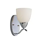 Galaxy Lighting 720951CH 1-Light 100W Chrome Bath Vanity Light