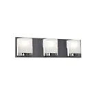 Galaxy Lighting 720998CH 3-Lights 150W Chrome Bath Vanity Light