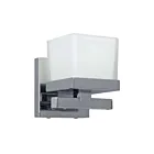 Galaxy Lighting 721096CH 1-Light 50W Chrome Bath Vanity Light