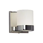 Galaxy Lighting 722276CH 1-Light 50W Chrome Bath Vanity Light