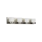Galaxy Lighting 722279BN 4-Lights 200W Brushed Nickel Bath Vanity Light