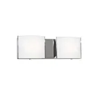 Galaxy Lighting 723307CH 2-Lights 200W Chrome Bath Vanity Light