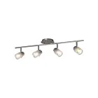 Galaxy Lighting 753244BN 200W Brushed Nickel Fixed Track Light