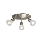 Galaxy Lighting 753603BN-FR 150W Brushed Nickel Fixed Track Light