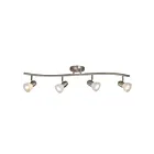 Galaxy Lighting 753614BN-FR 200W Brushed Nickel Fixed Track Light