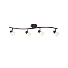 Galaxy Lighting 753714OBZ-MB 200W Old Bronze Fixed Track Light