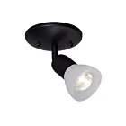 Galaxy Lighting 753901BK-FR 50W Black Fixed Track Light