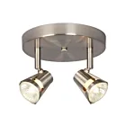 Galaxy Lighting 755598BN 100W Brushed Nickel Fixed Track Light