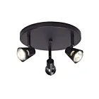 Galaxy Lighting 755599BK 150W Black Fixed Track Light