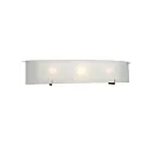 Galaxy Lighting 790507PTR 3-Lights 300W Pewter Bath Vanity Light