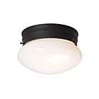 Galaxy Lighting 810208ORB 60W Oil Rubbed Bronze Flush Mount