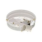 Galaxy Lighting 810208WH-H White Flush Mount Holder