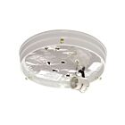 Galaxy Lighting 810210WH-H White Flush Mount Holder