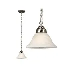 Galaxy Lighting 811862BN 60W Brushed Nickel Pendant