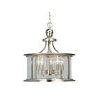 Galaxy Lighting 912301BN 5-Lights 300W Brushed Nickel Pendant