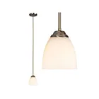 Galaxy Lighting 913024BN 60W Brushed Nickel Pendant