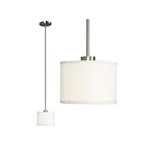 Galaxy Lighting 913044BN 60W Brushed Nickel Pendant