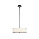 Galaxy Lighting 914291CH 4-Lights 400W Chrome Pendant