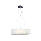 Galaxy Lighting 915044CH 4-Lights 240W Chrome Pendant