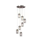 Galaxy Lighting 919857BN 7-Lights 280W Brushed Nickel Pendant