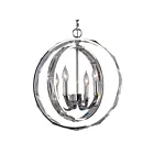Galaxy Lighting 922382CH 4-Lights 240W Chrome Pendant