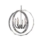 Galaxy Lighting 922383CH 6-Lights 360W Chrome Pendant