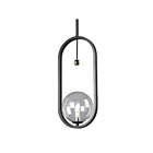 Galaxy Lighting 924754BK 35W Black Pendant