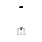 Galaxy Lighting 926394BK 100W Black Pendant