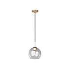 Galaxy Lighting 926454GD 100W Painted Soft Gold Pendant