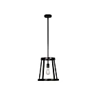 Galaxy Lighting 926744BK 1-Light 100W Black Pendant