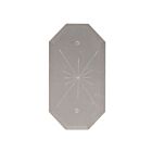 Galaxy Lighting GOC-STAR-CL Clear Star Glass