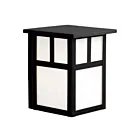 Galaxy Lighting L306100BK012A1 12W Black Outdoor Wall Mount