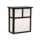 Galaxy Lighting L306101BK012A1 12W Black Outdoor Wall Mount