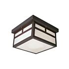 Galaxy Lighting L306120OB012A1 12W Old Bronze Outdoor Ceiling Light