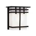 Galaxy Lighting L312490BK012A1 12W Black Outdoor Wall Mount