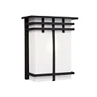 Galaxy Lighting L312491BK012A1 12W Black Outdoor Wall Mount