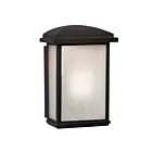 Galaxy Lighting L320490BK012A1 12W Black Outdoor Wall Mount