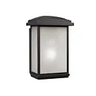 Galaxy Lighting L320590BK012A1 12W Black Outdoor Wall Mount