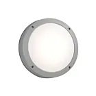 Galaxy Lighting L323311MS 15W Matte Silver Outdoor Round Light