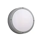 Galaxy Lighting L323313MS 30W Matte Silver Outdoor Round Light