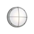 Galaxy Lighting L323322MS 17W Matte Silver Outdoor Round Light