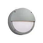 Galaxy Lighting L323333MS 30W Matte Silver Outdoor Round Light
