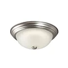 Galaxy Lighting L635022PT016A1 16W Pewter Flush Mount
