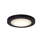 Galaxy Lighting L646130BK 15W Black Flush Mount
