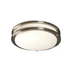 Galaxy Lighting L650300BN010A1 12W Brushed Nickel Flush Mount