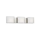 Galaxy Lighting L723308BN024AAC 3-Lights 24W Brushed Nickel Bath Vanity Light