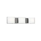 Galaxy Lighting L723308CH024AAC 3-Lights 24W Chrome Bath Vanity Light